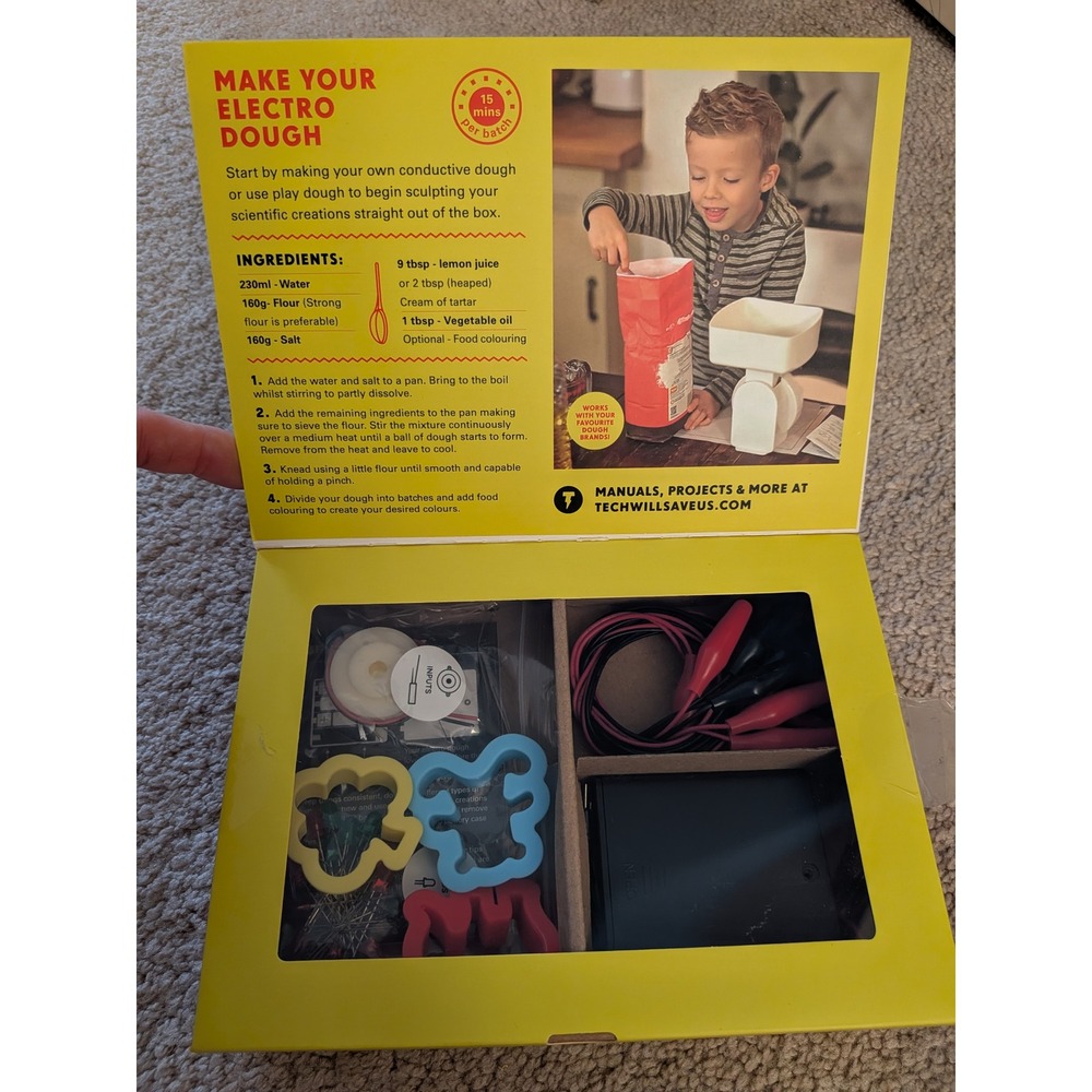 Tech Will Save Us Electro Dough Kit STEM Science Educational Toy